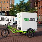 Foodlogica delivers local products by electric scooter