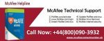 McAfee Help Number UK 0800-090-3932 McAfee UK Support - 1