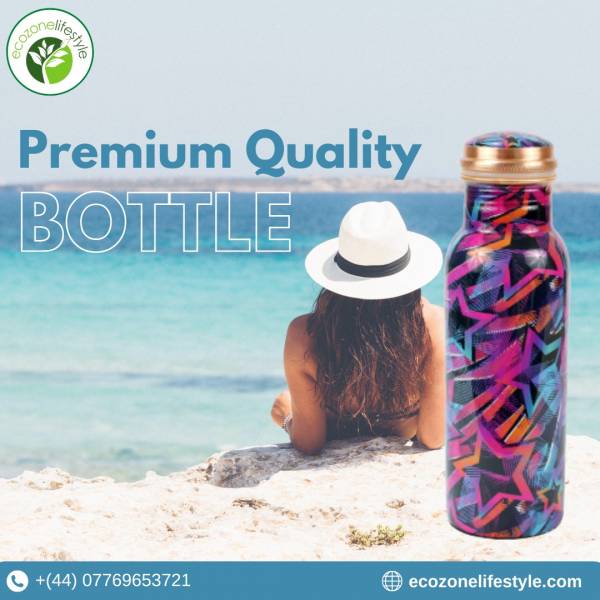 Pure Copper Bottle - Ecozone Lifestyle